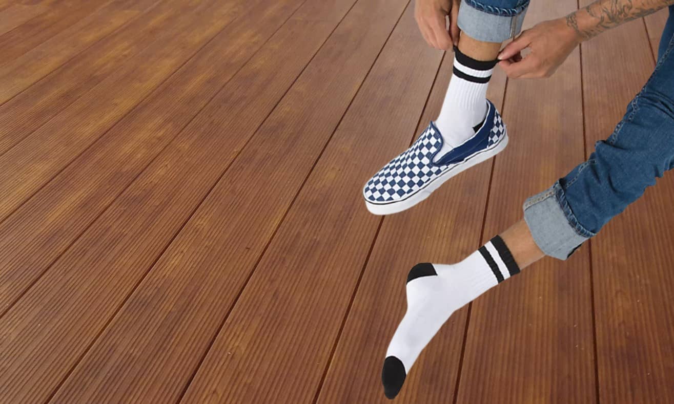 Do you wear socks with Vans slip-ons?