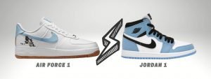 Jordan 1 vs Air Force 1 (Side-by-Side Comparison)