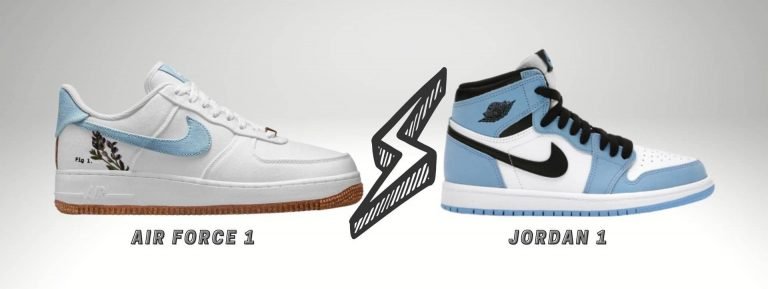Jordan 1 vs Air Force 1 (Side-by-Side Comparison)