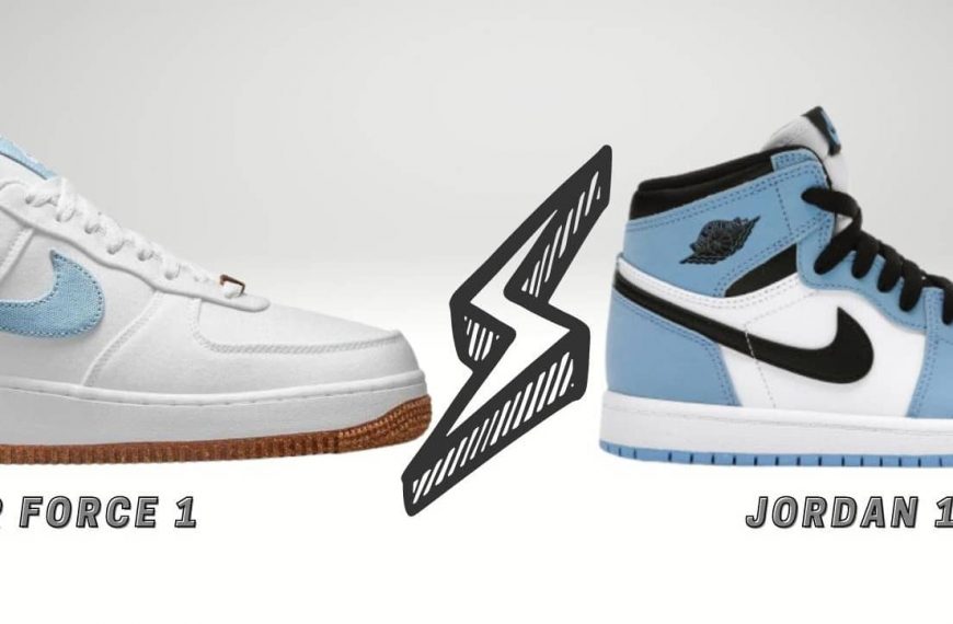 Nike Air Force 1 vs Jordan 1