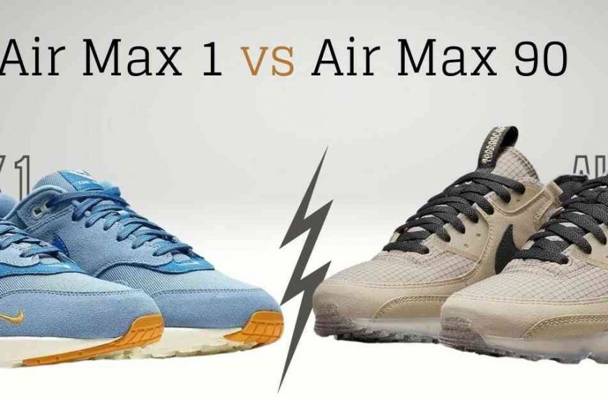 Air Max 1 vs Air Max 90 (Side by Side Comparison)
