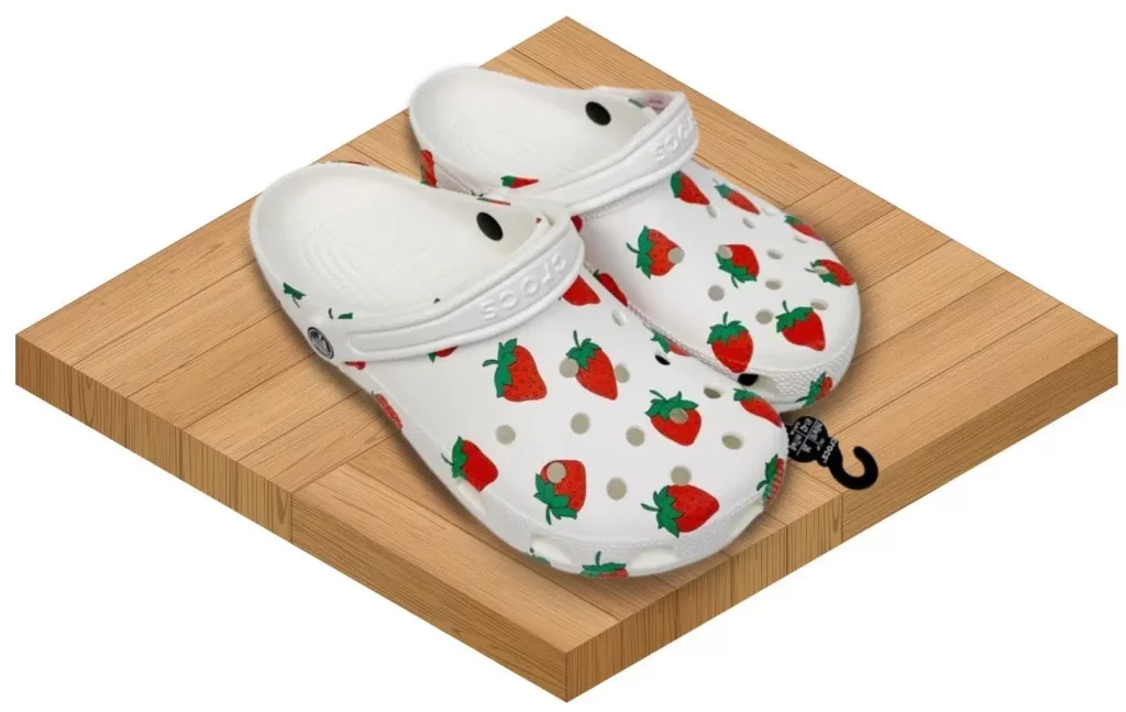 Strawberry Crocs