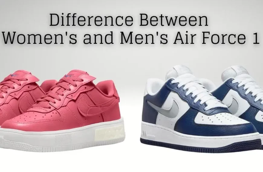 Difference Between Women's and Men's Air Force 1