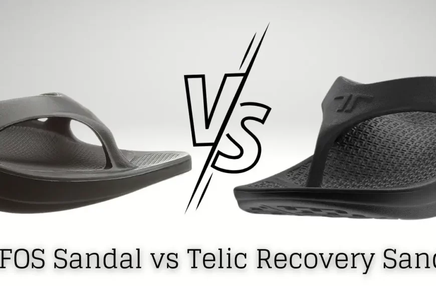 OOFOS vs Telic Recovery Sandal