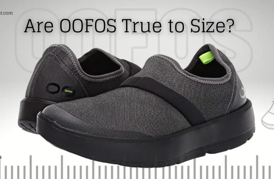 Are OOFOS true to size?
