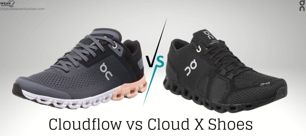 Cloudflow vs Cloud X Shoes