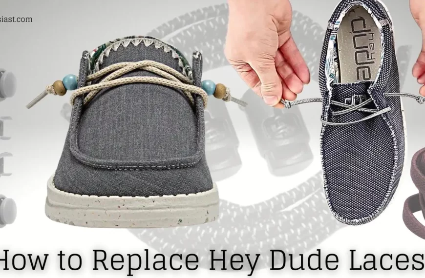 How to Replace Hey Dude Laces?