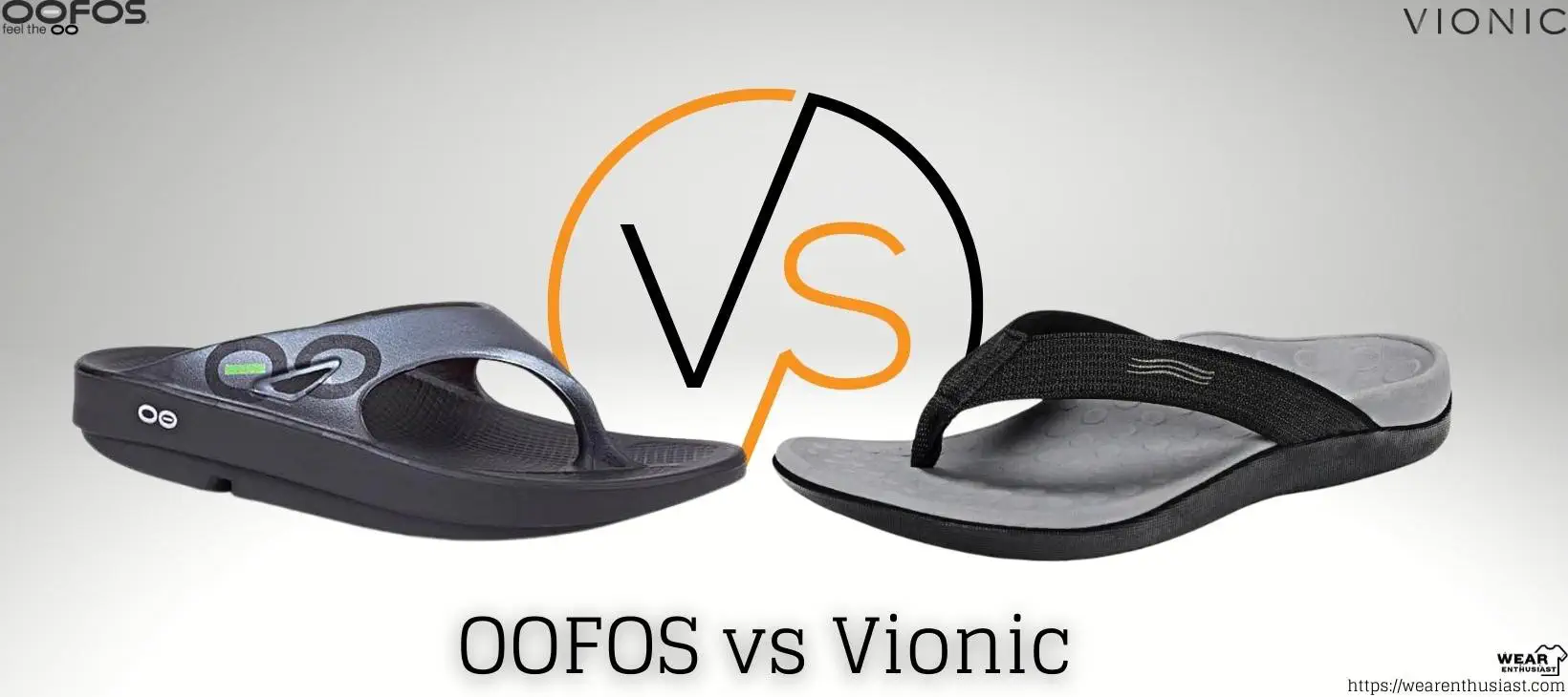 OOFOS vs Vionic