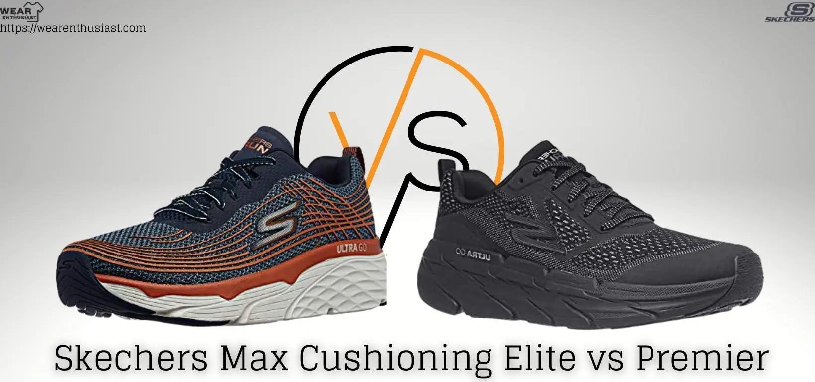 Skechers Max Cushioning Elite vs Premier