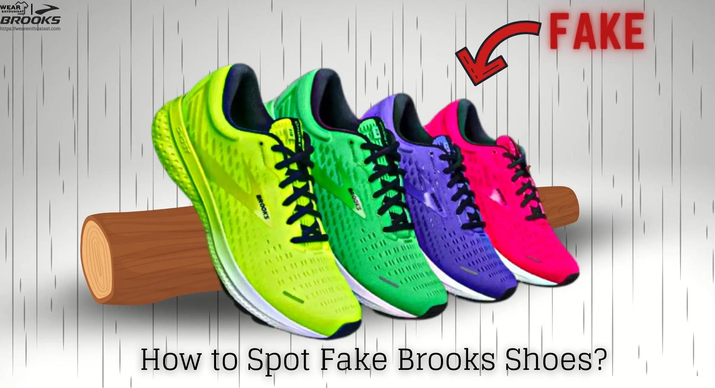 How to Spot Fake Brooks Shoes?