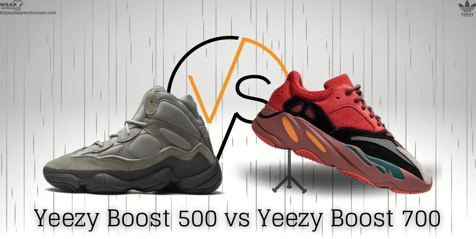 Yeezy Boost 500 vs 700