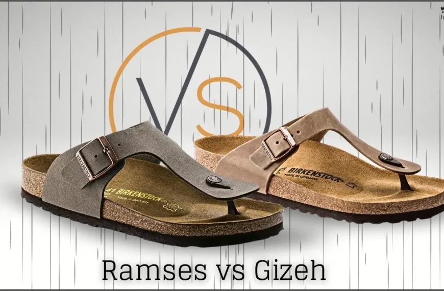 Birkenstock Ramses vs Gizeh (Key Differences)