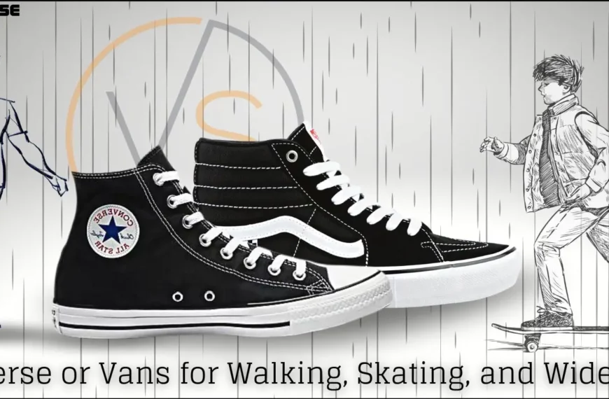 Converse or Vans Shoes for Walking, Skating, and Wide Feet?