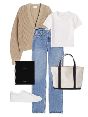 12 Stylish School Outfits for School & College