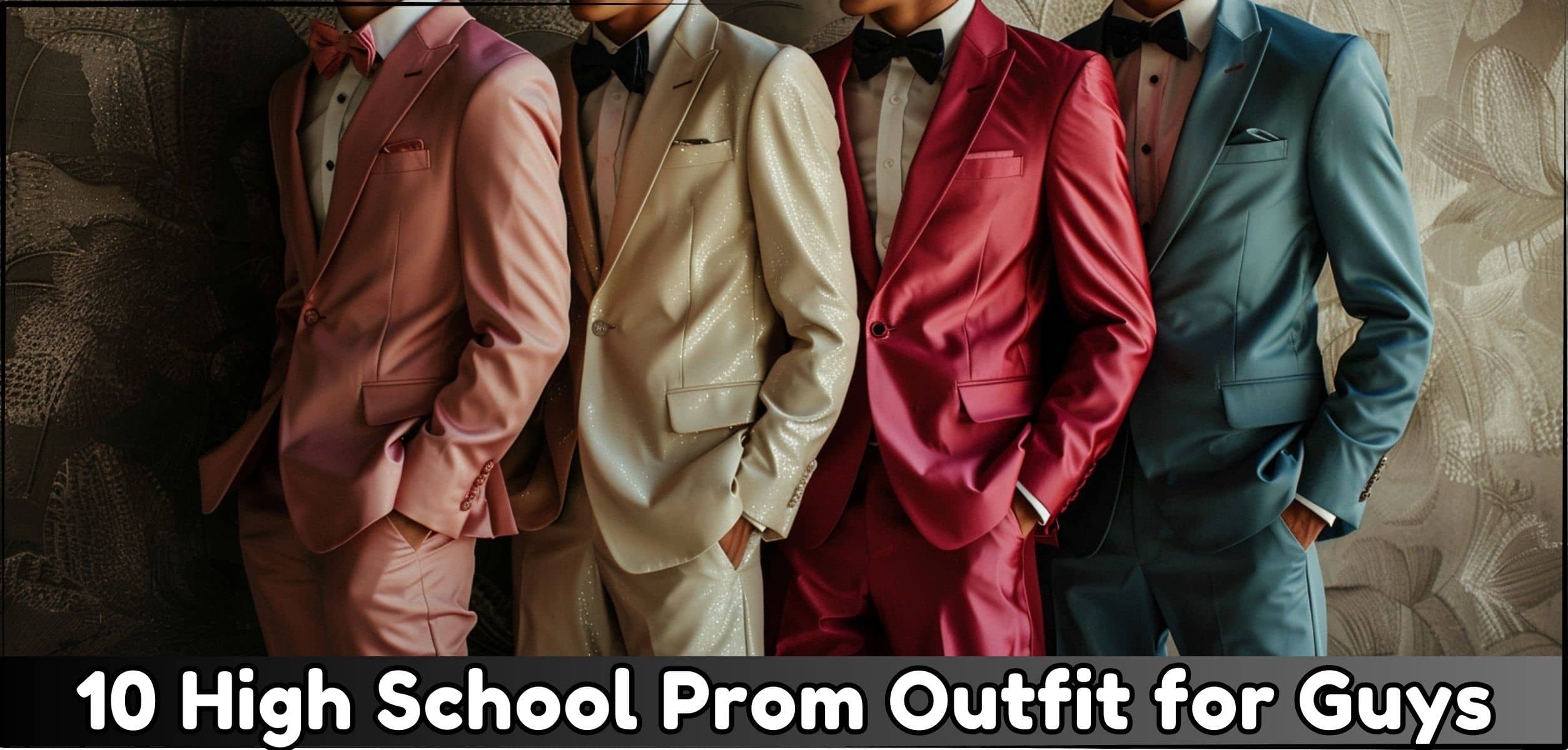 10 High School Prom Outfit for Guys
