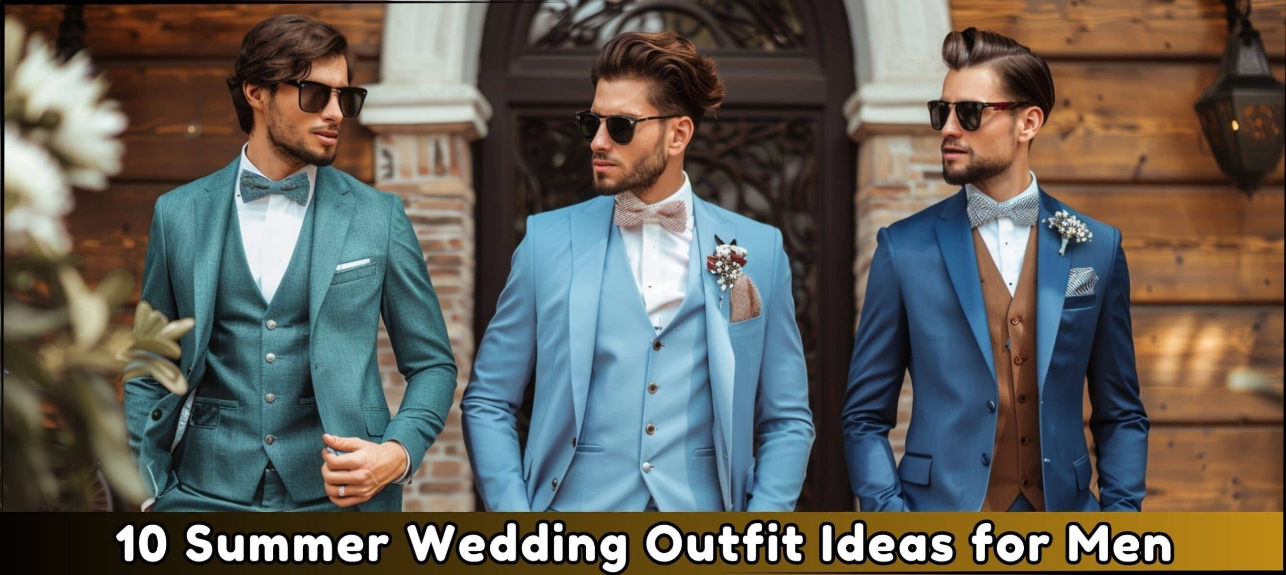 10 Summer Wedding Outfit Ideas for Men