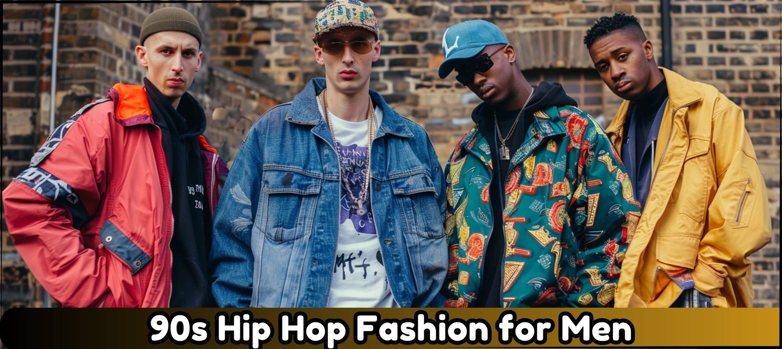 90s Hip Hop Fashion Ideas for Men