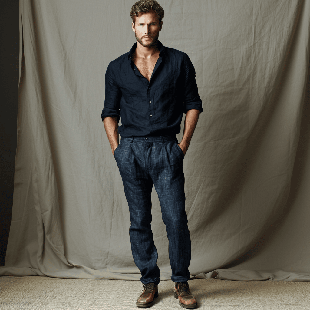 12 Linen Pants Outfit Ideas for Men