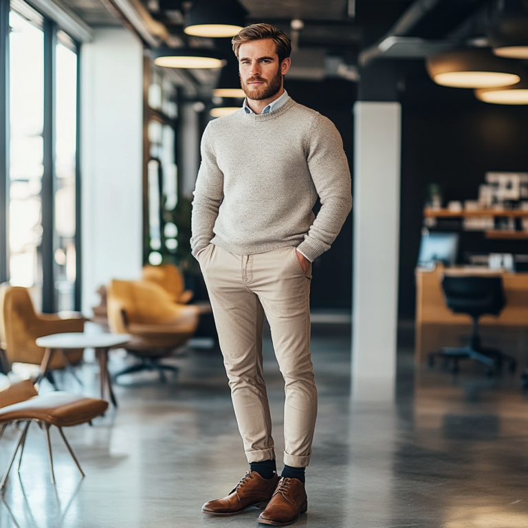11 Sweater Outfit Ideas Every Man Should Try this Winter